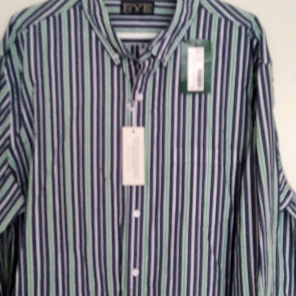 NWT RYE men button down shirt 💯 cotton size XXL - Picture 4 of 12